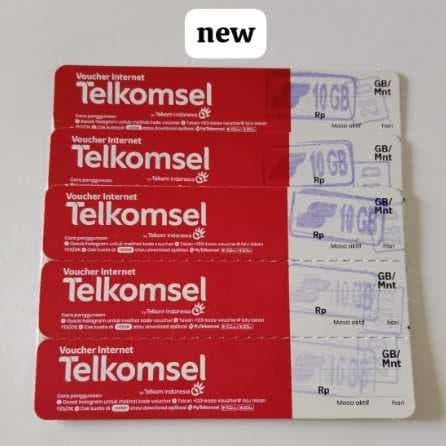 Voucher Telkomsel 10gb 28 hari new