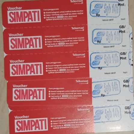 Voucher Telkomsel 5gb 14hari New