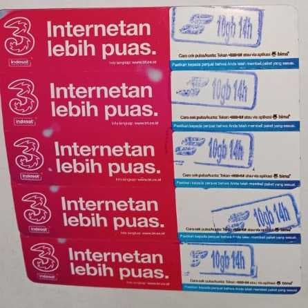 Voucher Tri Happy 10GB 14h 
