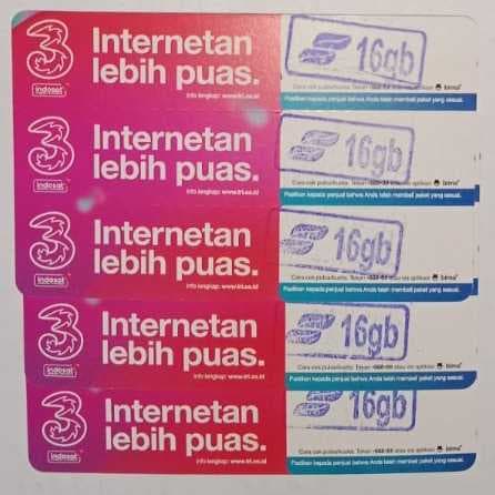 Voucher Tri Happy 16GB 28h