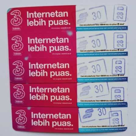 Voucher Tri Happy 30gb 28h New