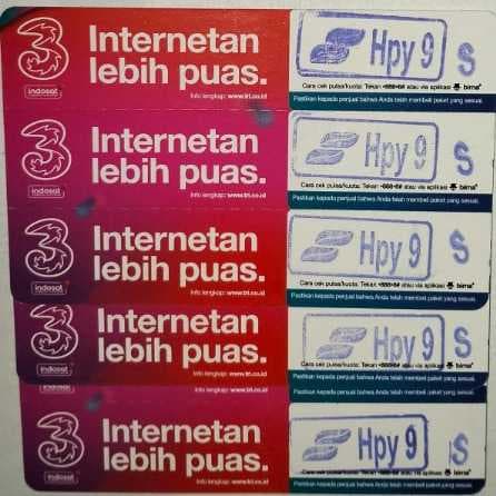 Voucher Tri Happy 9GB 28h