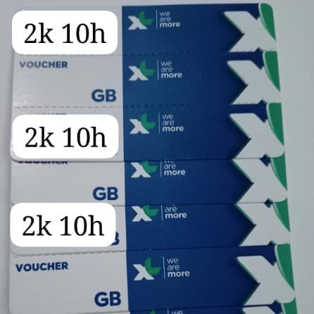 Voucher XL Bebas Puas 2k/hr-10hr