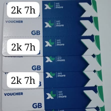 Voucher XL Bebas Puas 2k/hr-7hr