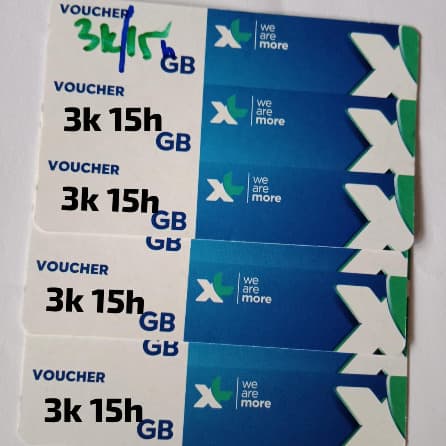 Voucher XL Bebas Puas 3k/hr-15hr