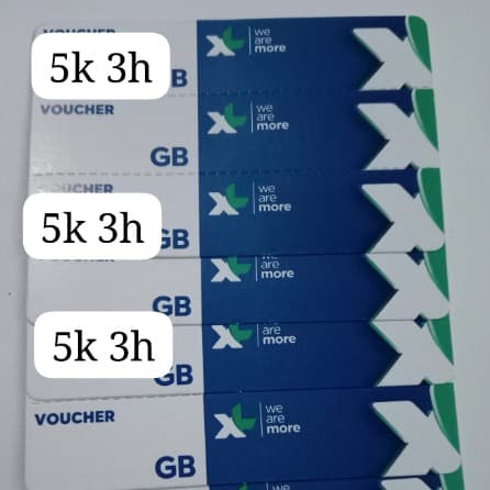 Voucher XL Bebas Puas 5k/hr-3hr
