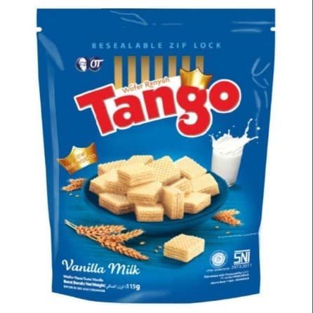 WAFER TANGO VANILA POUCH 115G
