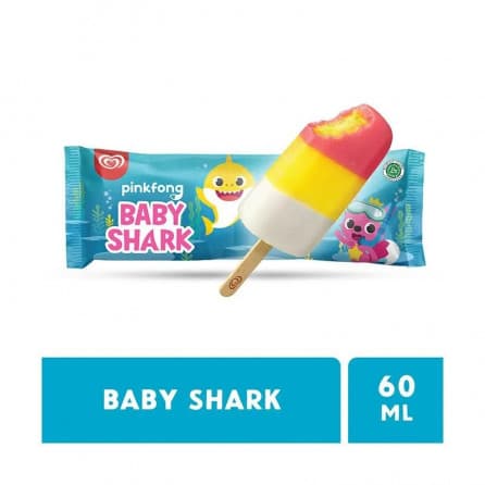 WALLS BABY SHARK LOLLY 60ML