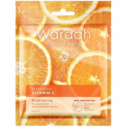 Wardah Nature Daily Sheet Mask Vitamin C 20ml