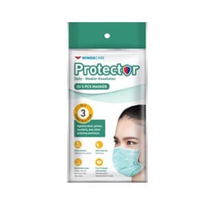 WINGSCARE PROTECTOR MASKER 5'S  PCK 