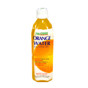YOU C1000 ISOTONIC DRINK ORANGE WATER BTL 500mL