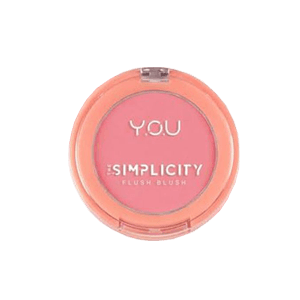 Y.O.U SIMPLICITY FLUSH BLUSH 02 CORAL PINK PCS 3.5g