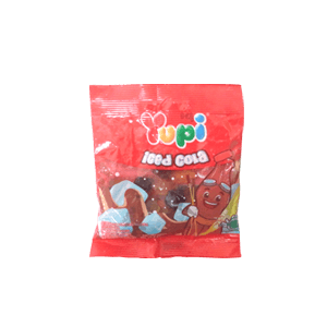 YUPI CANDY GUMMY BIG COLA DOUBLE FUN PCK 32g