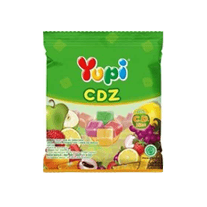 YUPI CANDY GUMMY CDZ ANEKA RASA PCK 40g