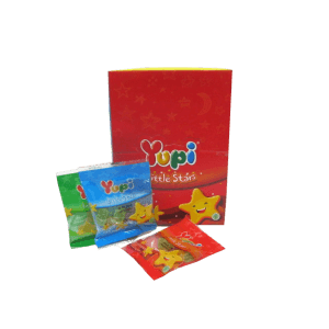 YUPI CANDY GUMMY LITTLE STARS PCK 45g