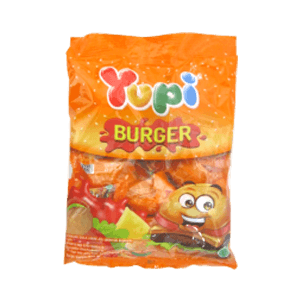 YUPI CANDY GUMMY MINI BURGER PCK 104/105g