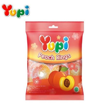 YUPI PEACH RINGS 