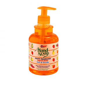 YURI HAND SOAP PUMP ORANGE BTL 410mL