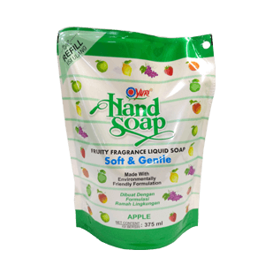 YURI HAND SOAP REFILL APPLE PCH 375mL