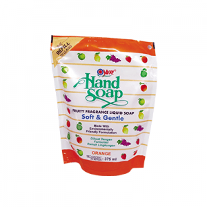 YURI HAND SOAP REFILL ORANGE PCH 375mL
