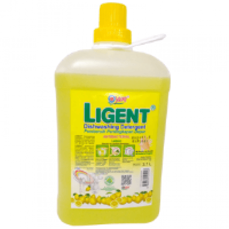 Yuri Ligent Dishwasing Detergent Lemon Btl 3.7L