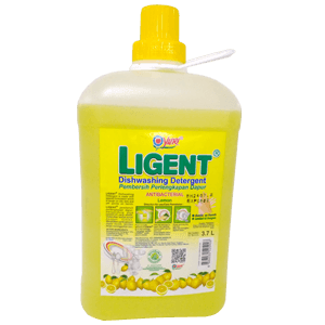 YURI LIGENT DISHWASING DETERGENT LEMON BTL 3.7L