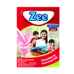 ZEE SUSU BUBUK INSTANT STRAWBERRY BOX 350g