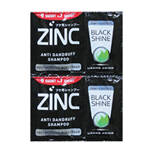 ZINC SHAMPOO A/K BLACK & SHINE  SCT 10mL