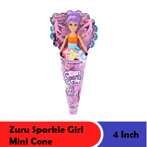 ZURU SPARKLE GIRL MINI CONE  PCS 4inch