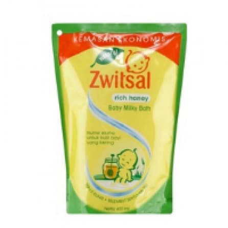 Zwitsal Baby Bath Natural Rich Honey PCH 450ML