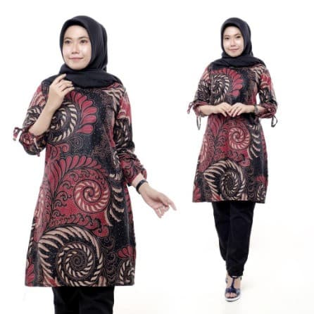 Baju Batik Wanita Dolby Dolbi Dobby Doby Katun ATBM Baron Sarombit - Part 1