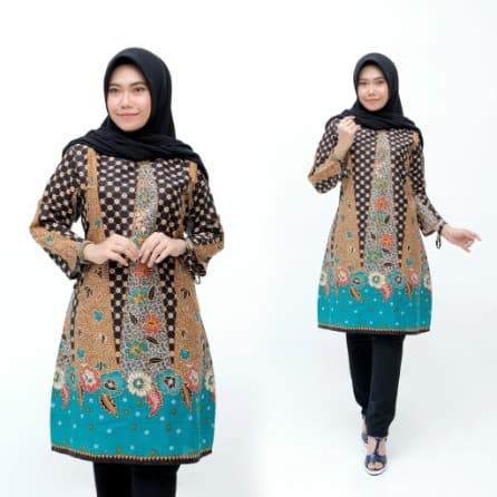 Baju Batik Wanita Dolby Dolbi Dobby Doby Katun ATBM Baron Sarombit - Part 4