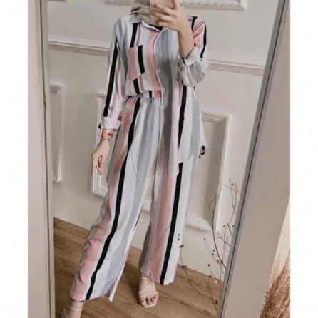 Fello One Set / One Set Rayon / One Set Pajamas / Setelan Wanita, Berta One Set