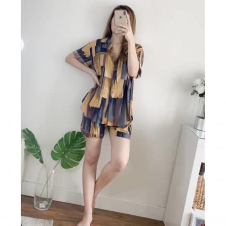 Fello One Set / One Set Rayon / One Set Pajamas / Setelan Wanita, Friona One Set