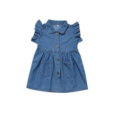 OVIKIDS COMFY JEANS - Dress Anak Victoria / Atasan Anak Perempuan Victoria (1 - 6 Tahun)