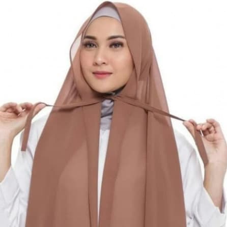 Pashmina Instan Tali/Pashmina Tali Diamond /Jilbab Pashmina Tali