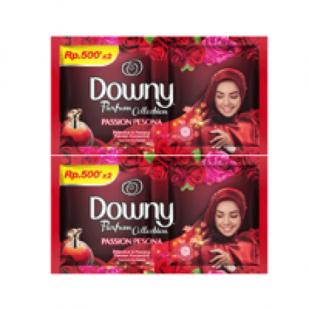 Pelembut & Pewangi Pakaian Downy Softener Passion Pesona Isi 12 Sct 20mL