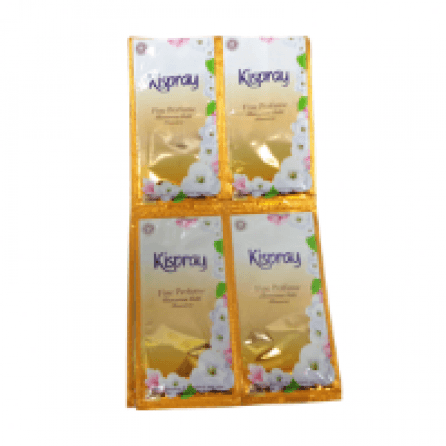 Pengharum Pakaian Kispray Fine Perfume Glamorous Gold Isi 72 Sct 11mL