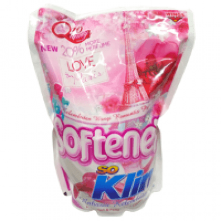Pewangi Pakaian So Klin Softener + Anti Kusut Refill Pink Pch 1800mL