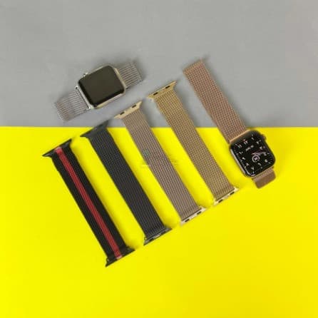 Strap Apple Watch Nike Sport Band Milanese Stainless Magnet Loop Seri 1/2/3/4/5
